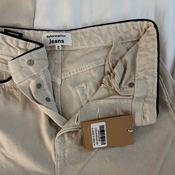 Reformation Cynthia High Rise Straight Jeans - Picture 5 of 6